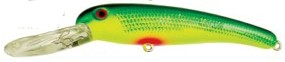 Воблеры фирмы mann`s. Расцветка Green Shad Chartreuse